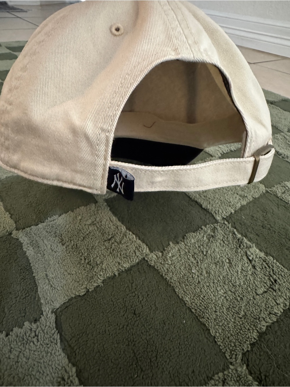 '47 Navy & Cream NY Logo Dad Cap - Picture 7 of 7